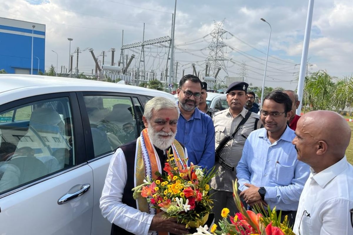 Union Minister of State for Environment Ashwini Choubey took stock of environmental management at Godda Adani Power Plant.