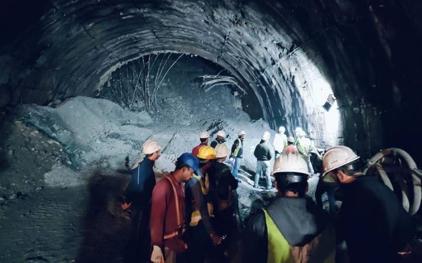 Uttarkashi Tunnel Accident: All 8 workers of UP trapped in Uttarkashi Tunnel accident safe