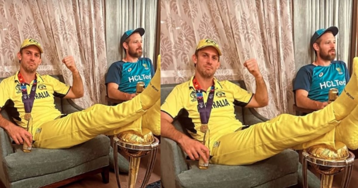 When Mitchell Marsh stepped on the World Cup trophy, Mohammed Shami reprimanded him, said a big thing 