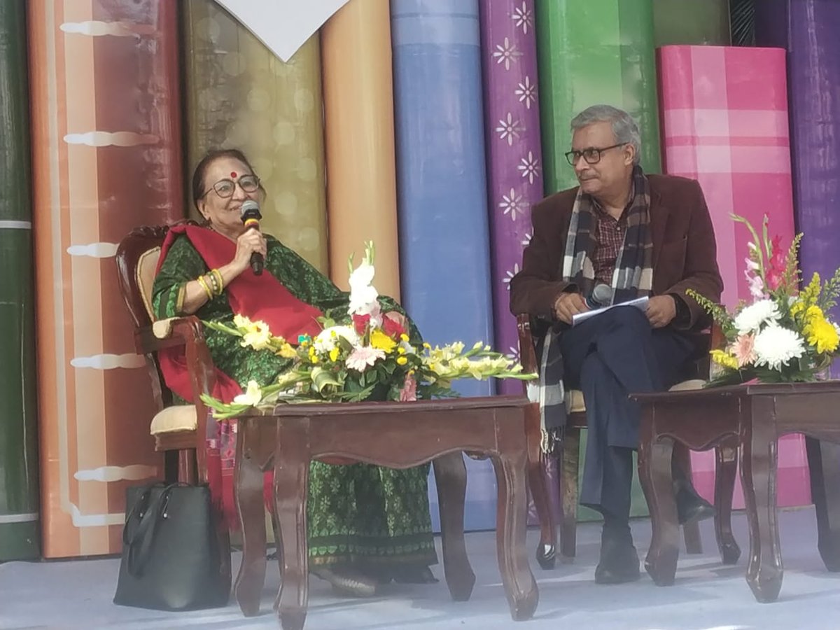 Tata Steel Jharkhand Literary Meet: Mamta Kalia said, literary festival is taking people from Facebook to books