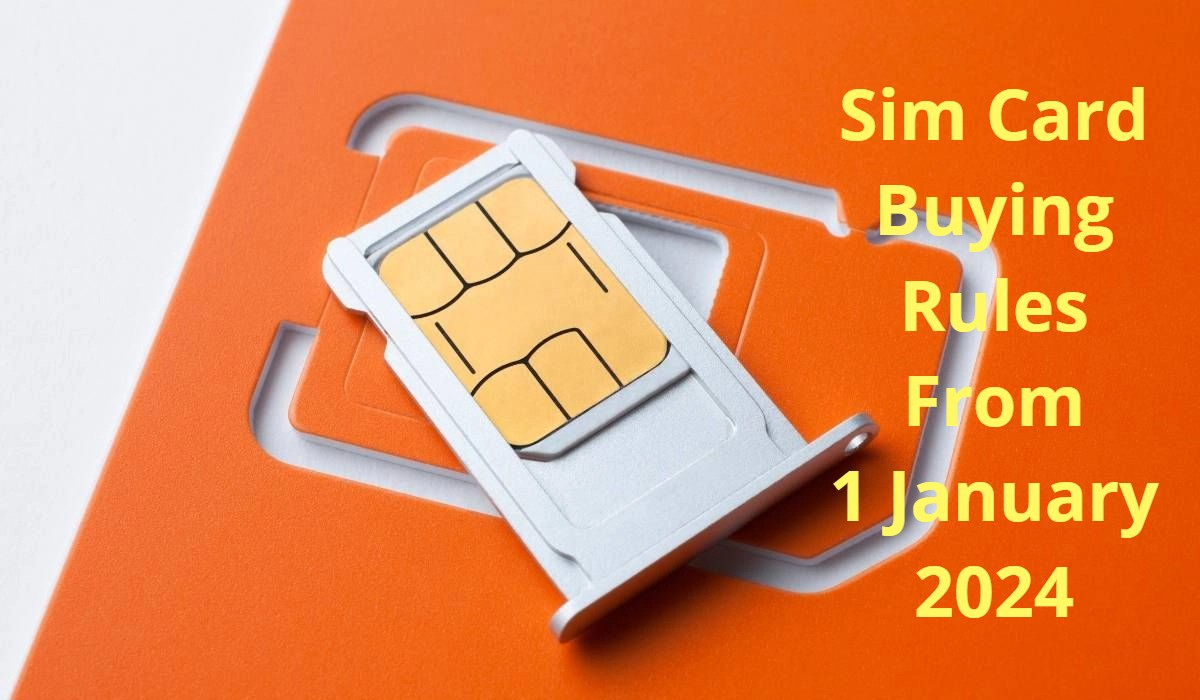 There will be a big change in the rules for purchasing SIM cards from January 1, 2024, it is important for you to know