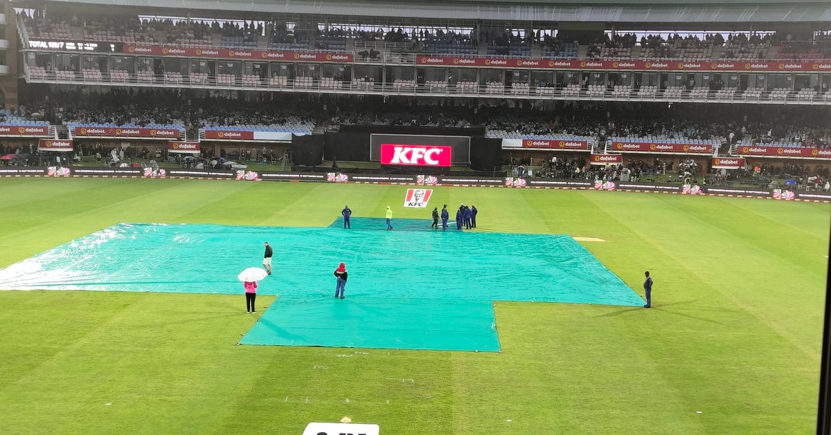 IND vs SA 2nd T20: Rain again created havoc, South Africa set target of 152 runs in 15 overs