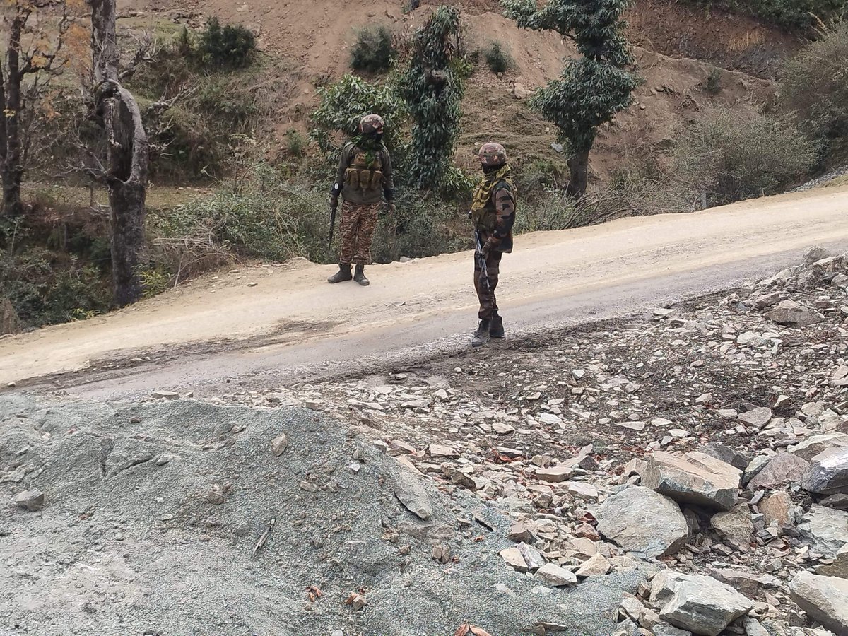 PHOTOS: Search operation underway to nab terrorists in Jammu and Kashmir's Poonch
