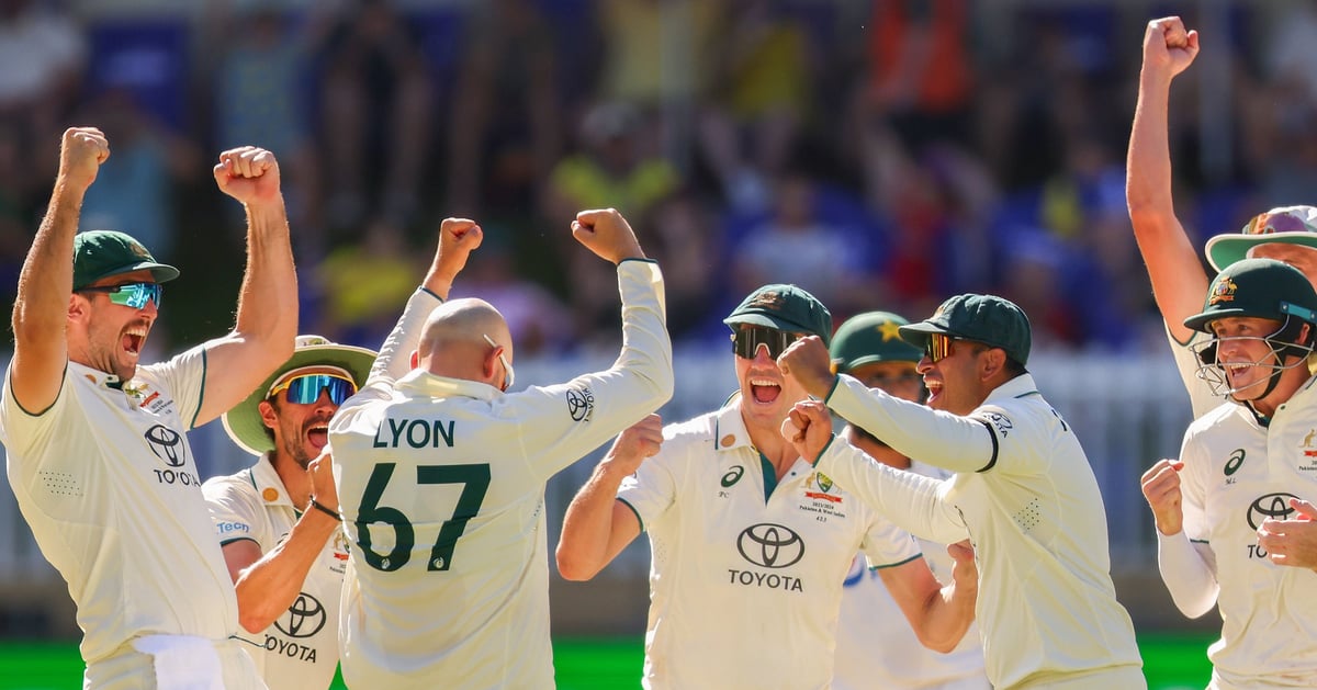 AUS vs PAK: Australia defeated Pakistan by 360 runs on the fourth day, Nathan Lyon took 500 wickets in Test.