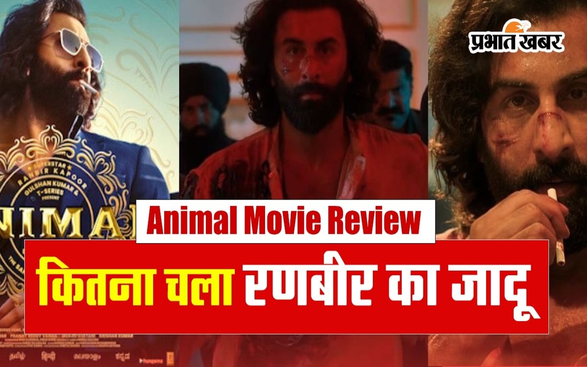 Animal Movie Review: Ranbir Kapoor's film is creating havoc in theatres, know the full review of Animal here