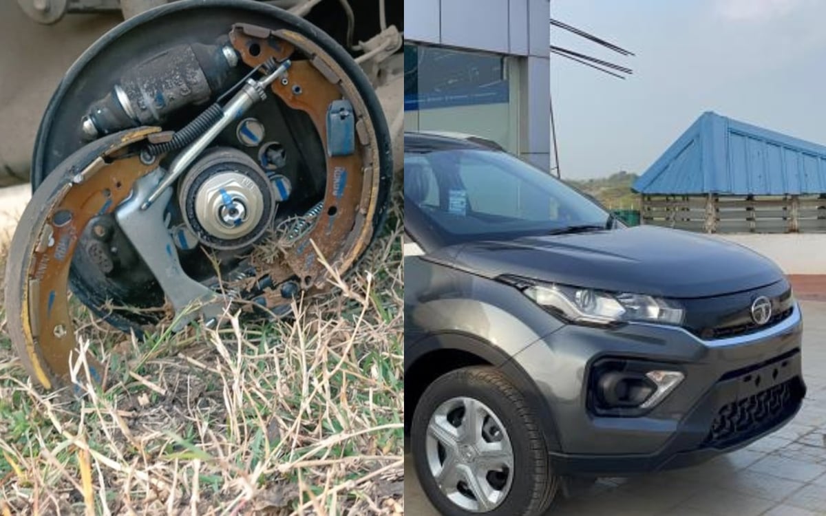 Big accident due to breaking of wheel hub of TATA Nexon!  When the victim complained on Twitter, the company gave this reply