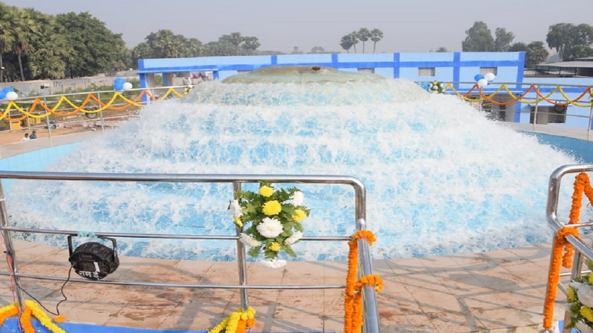 Bihar: Ganga water started reaching homes in Nawada, CM Nitish Kumar inaugurated water treatment plant.