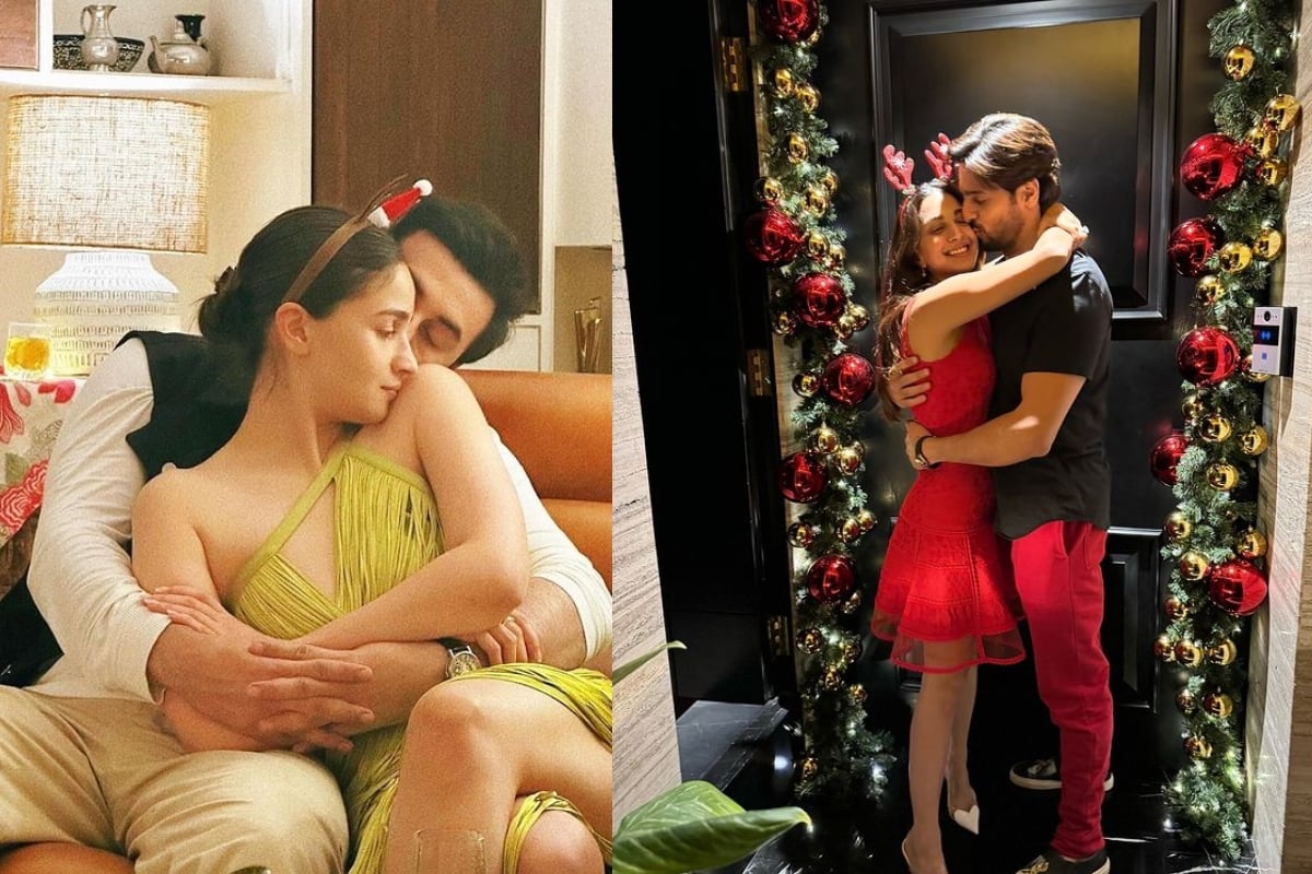 Bollywood stars immersed in Christmas celebrations, from Kiara to Alia Bhatt... actresses became romantic with husbands