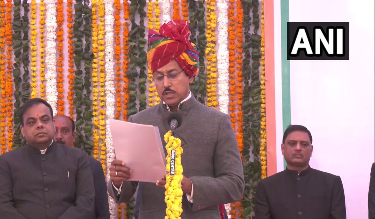 Cabinet expansion in Rajasthan: These MLAs including Rajyavardhan Singh Rathore took oath as ministers, see full list