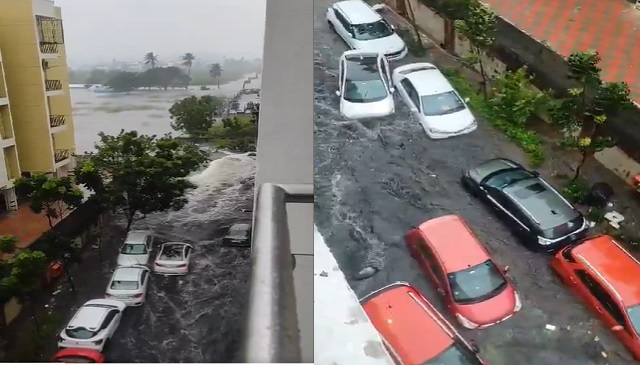 Car Care: Cyclone Michong wreaks havoc!  Protect your vehicles from heavy rain and storm like this