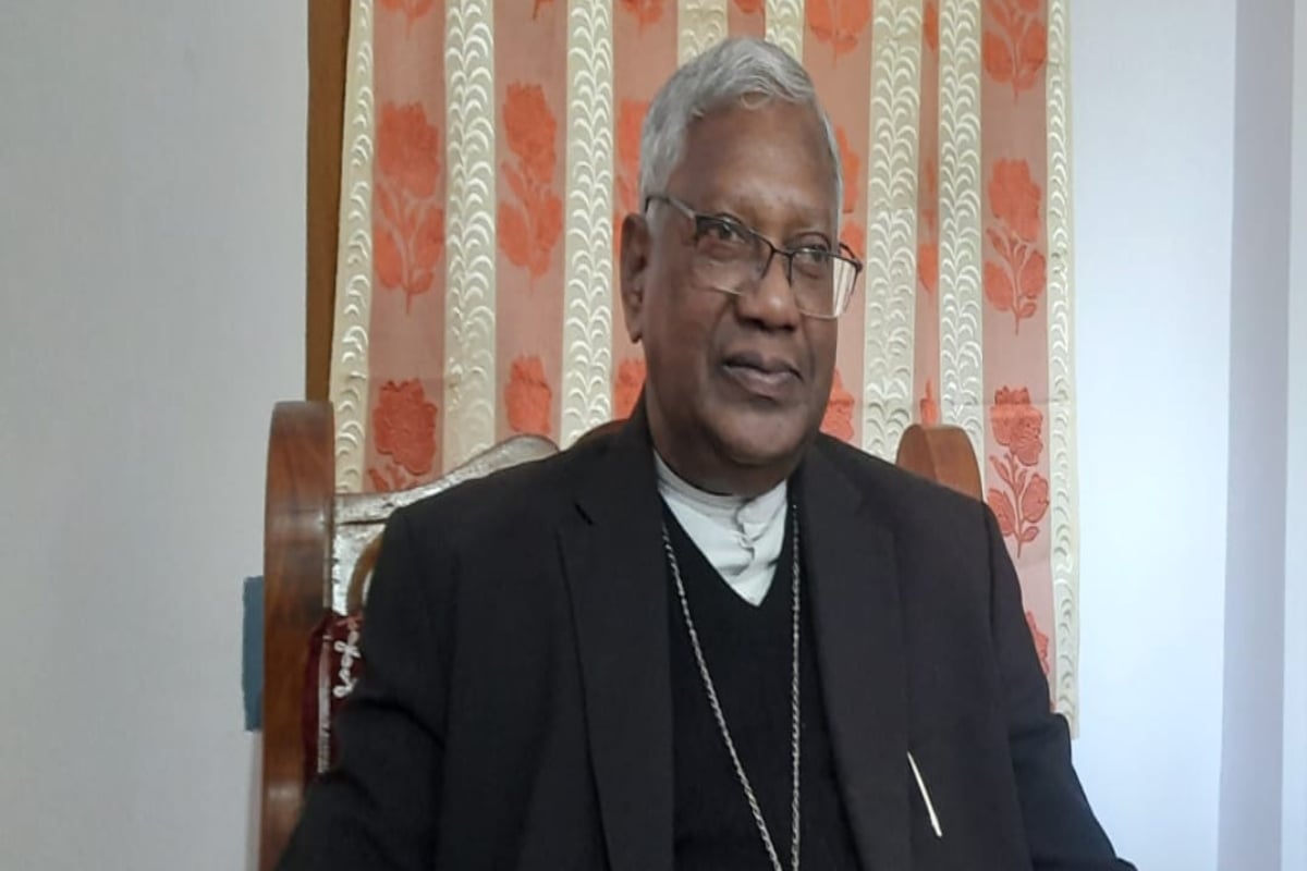 Christmas: Bishop of Simdega Diocese Vincent Barwa said, humanity will be saved by the message of love and peace of Jesus Christ.