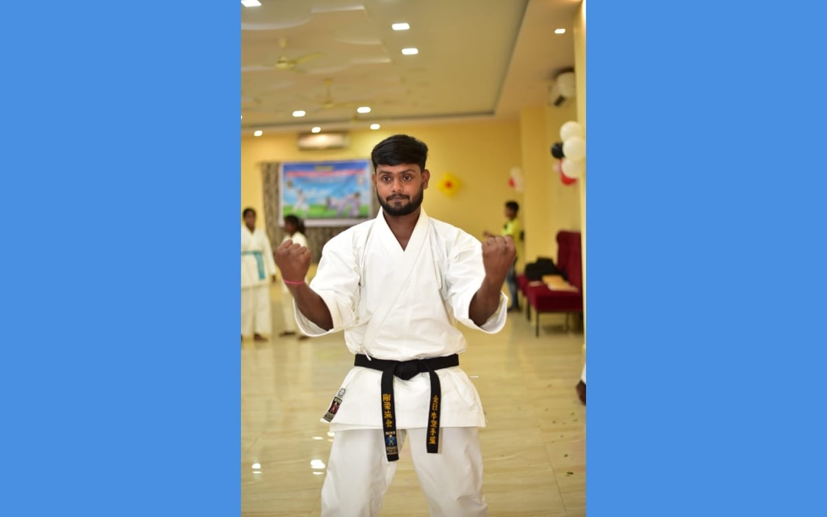 East Singhbhum: Priyavrat Dutta of Galudih will participate in International Karate Championship in Bangladesh from 27th.