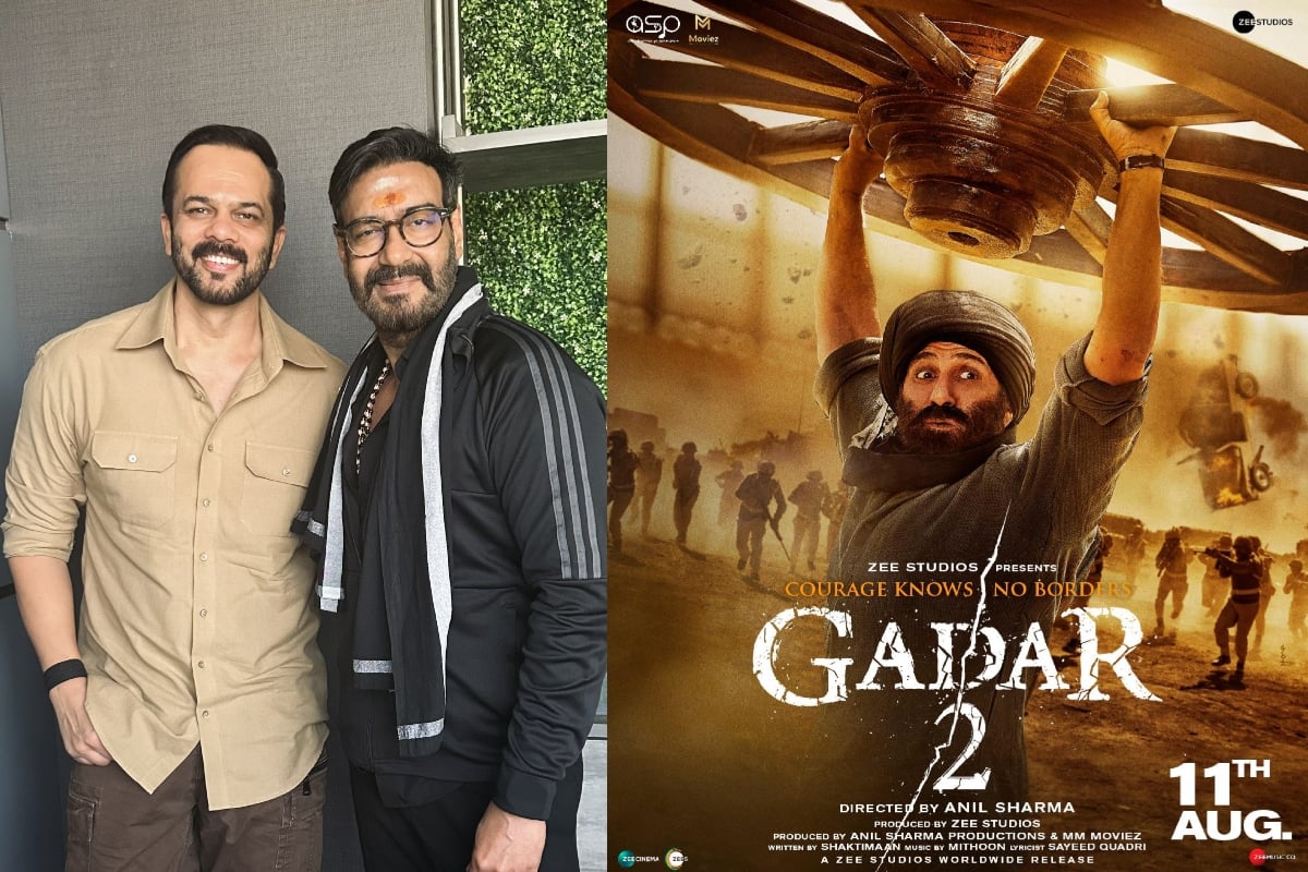 Gadar 2: Ajay Devgan-Rohit Shetty broke silence on the success of Gadar 2, said- Every one of us is rooting for Sunny Deol...
