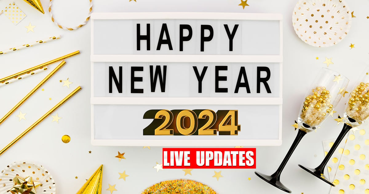 Happy New Year 2024 Wishes LIVE: Forget the past... send congratulatory messages on New Year from here