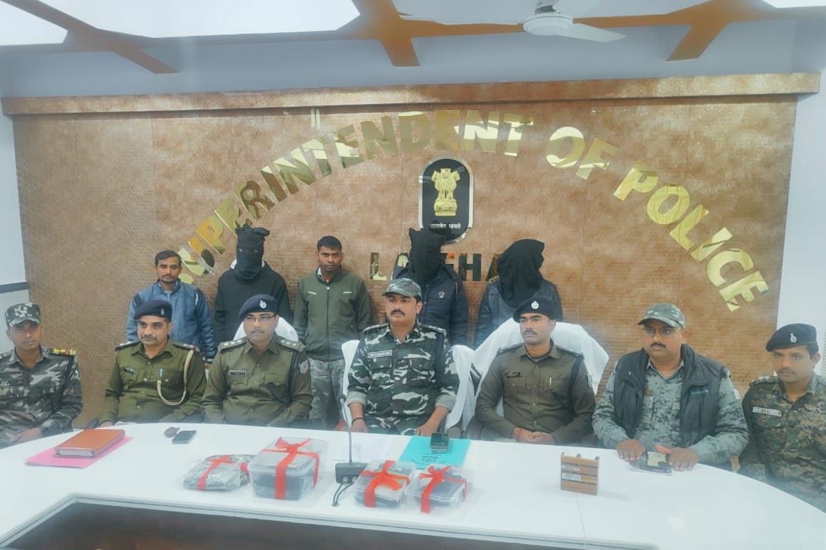 Jharkhand: Three Naxalites of JJMP arrested with pistol and cartridges, Latehar Police got success like this