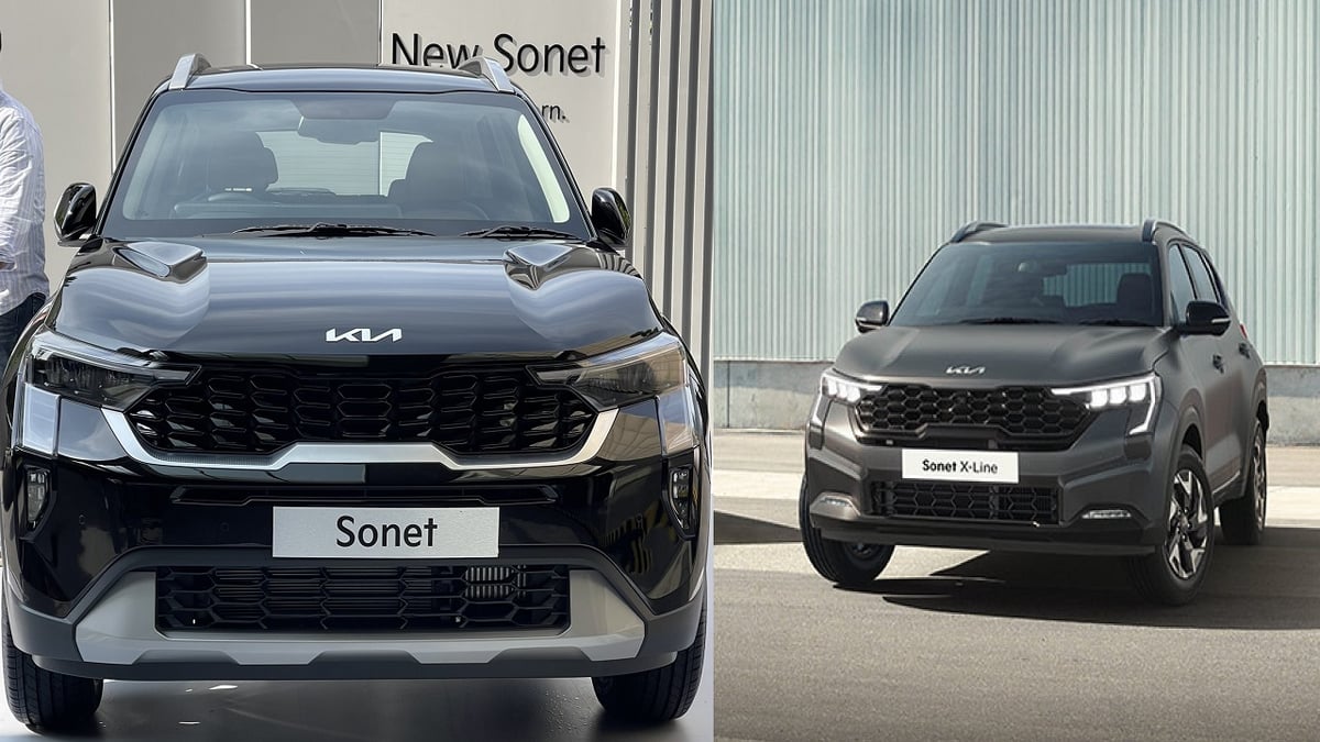 Kia Sonet Facelift unveiled in India, will be launched in 7 variants and at an affordable price