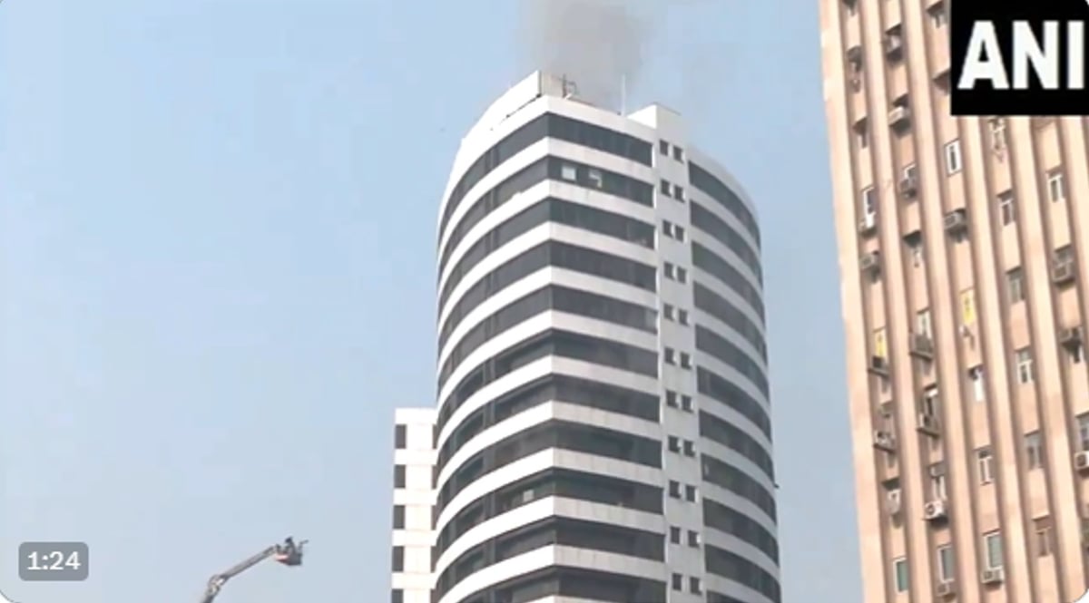 Massive fire breaks out in Gopaldas Building of Connaught Place, Delhi, creates chaos