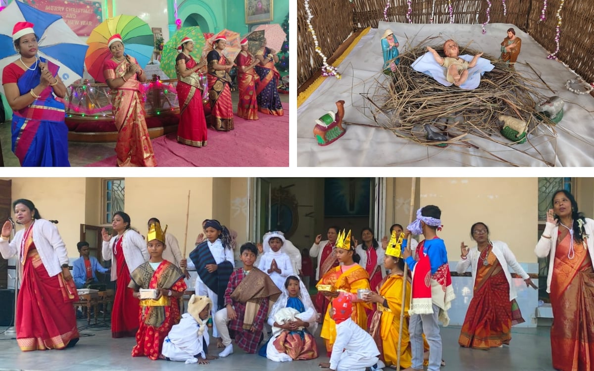 PHOTOS: Pre-Christmas celebration, Ranga Rang program organized in the churches of Palamu district, people got excited