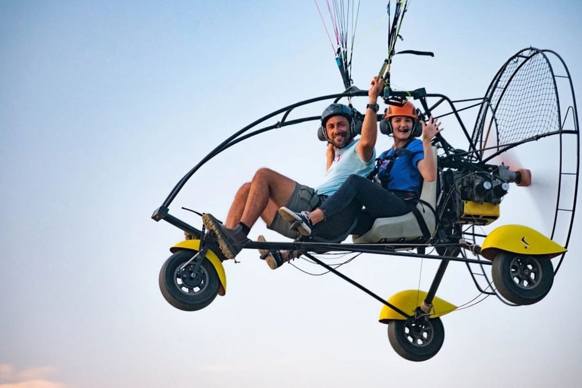 People of Patna will enjoy air adventure sports on Gangapath, know how much will have to be paid for paragliding.