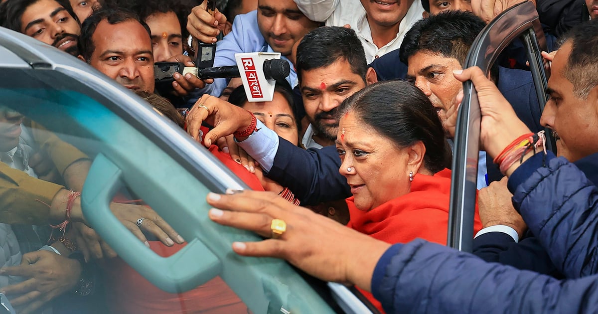 Rajasthan New CM: Will old faces get leave in Rajasthan?  After MP and Chhattisgarh, veterans lost their sleep