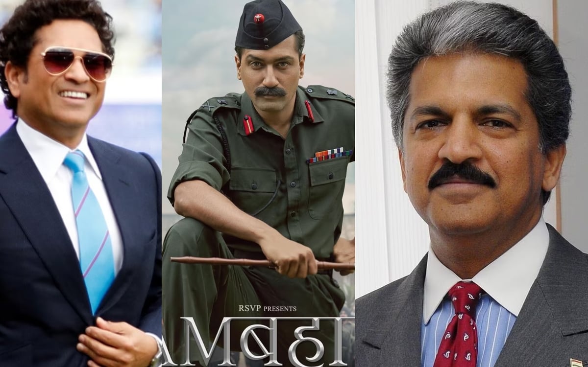 Sam Bahadur: Anand Mahindra and Sachin Tendulkar became crazy about Vicky Kaushal, know what they said in praise