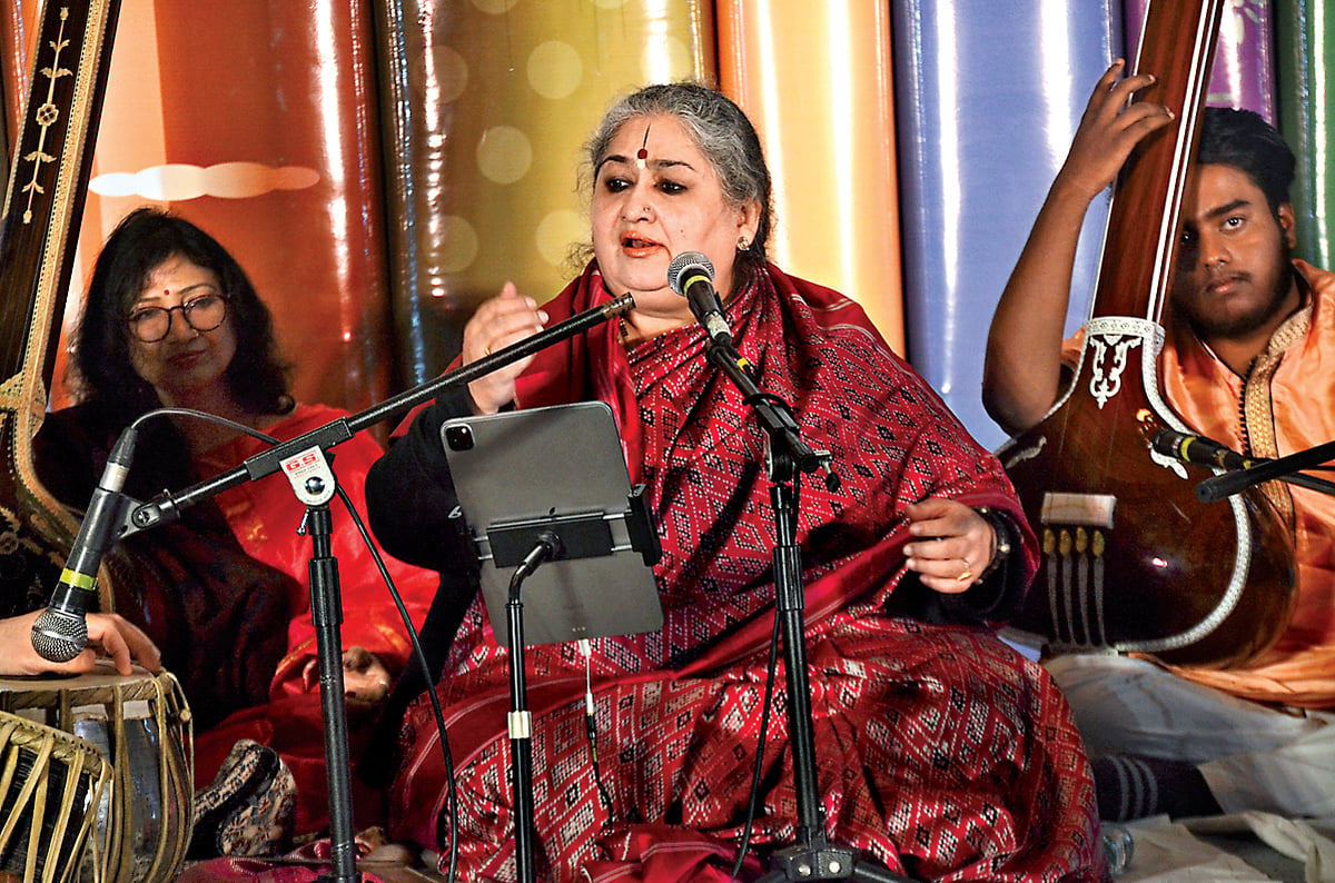 Tata Steel Jharkhand Literary Meet: Classical practitioner Shubha Mudgal weaves Sufi devotion in 'Alam-e-Ishq'