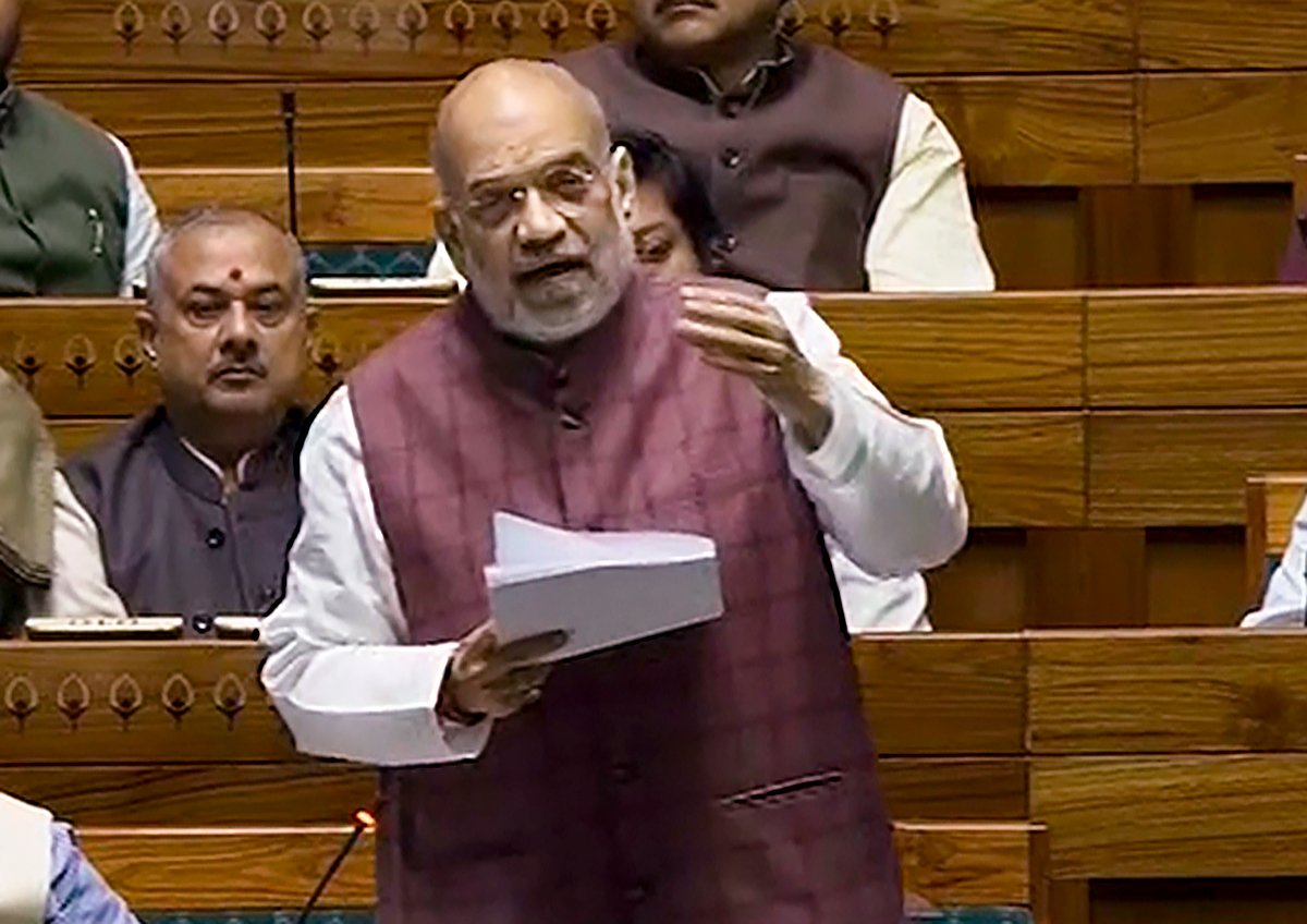 There were two 'blunders' during Nehru's time, Kashmir had to bear the brunt for years, Amit Shah said in Lok Sabha