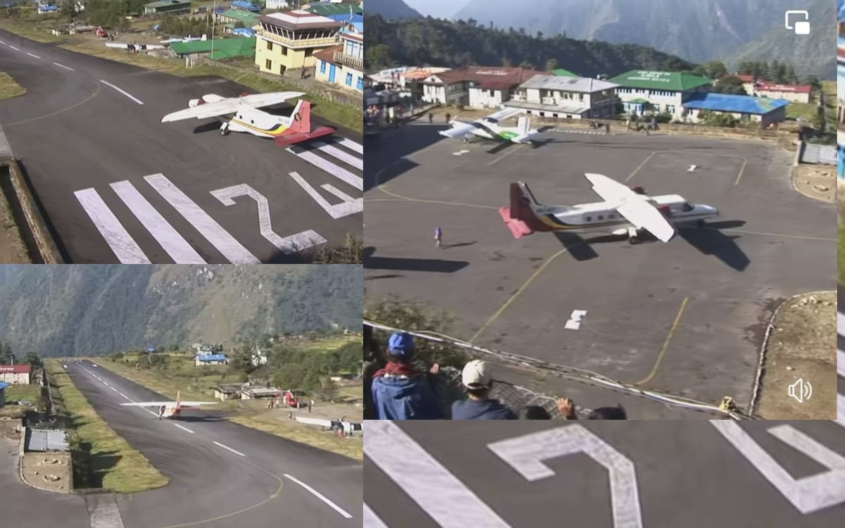 VIRAL VIDEO: World's most dangerous airport, heart will melt after seeing it, thousand salutes will be given to the pilot
