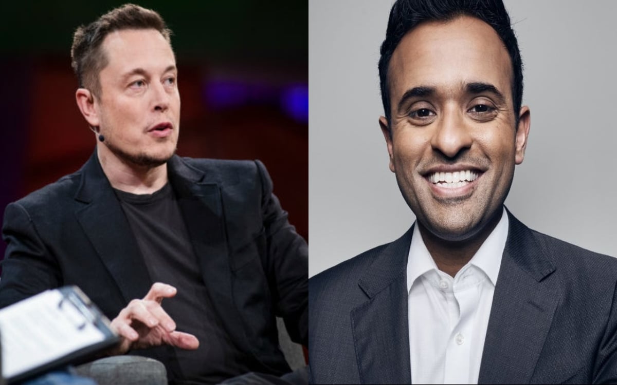 Vivek Ramaswamy forgot to switch off the mic in the bathroom, 1 lakh people heard that sound, Elon Musk reacted like this