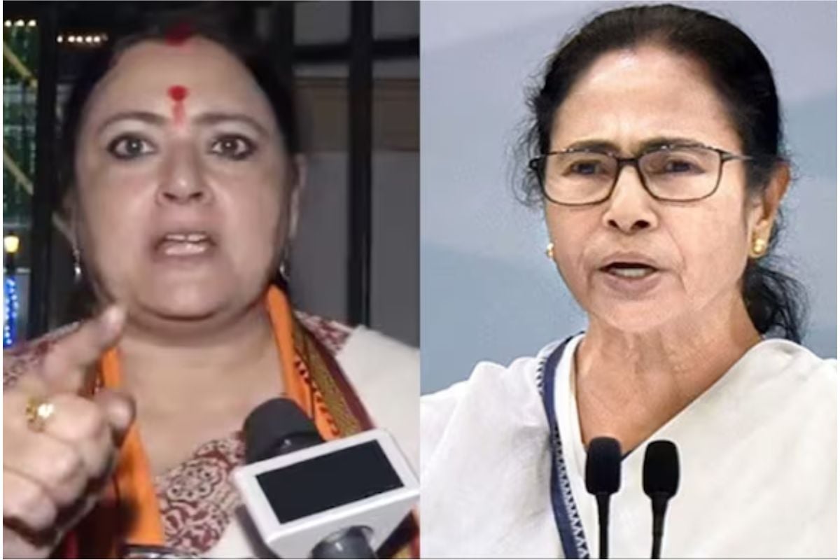 West Bengal: Agnimitra Paul said, if Mamata Banerjee has the courage, she should contest elections against PM Modi from Varanasi.