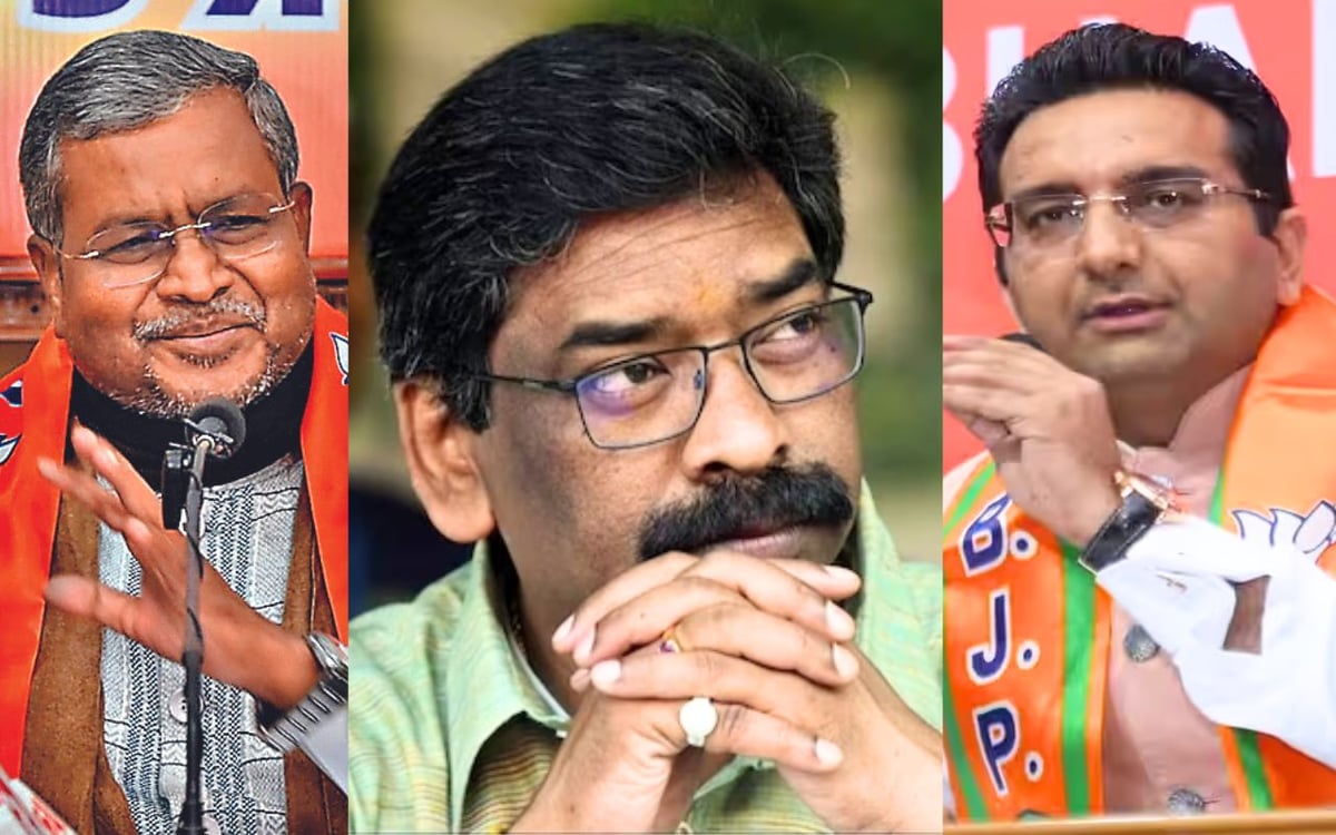 When a hoard of notes was found in the premises of Jharkhand Congress MP Dheeraj Sahu, BJP asked for Hemant Soren's resignation.