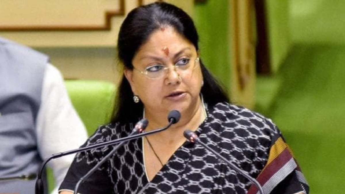 Who is the CM of Rajasthan...?  Vasundhara Raje made a big statement, churning continues in BJP