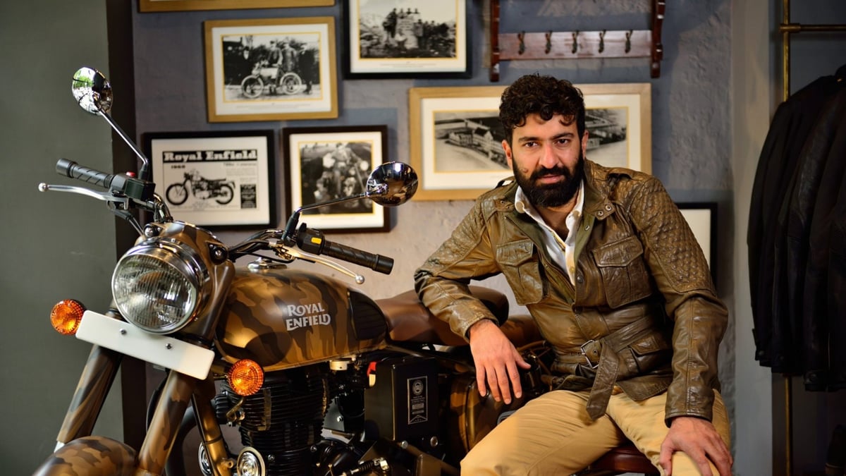 Who is the person who took the sinking company Royal Enfield to a new level?