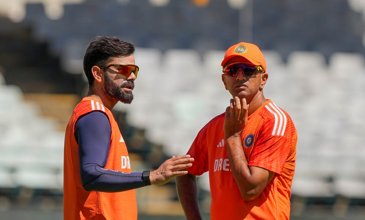 Virat Kohli practiced on Nandre Berger's style of bowling, took 7 wickets in the first match, see PICS