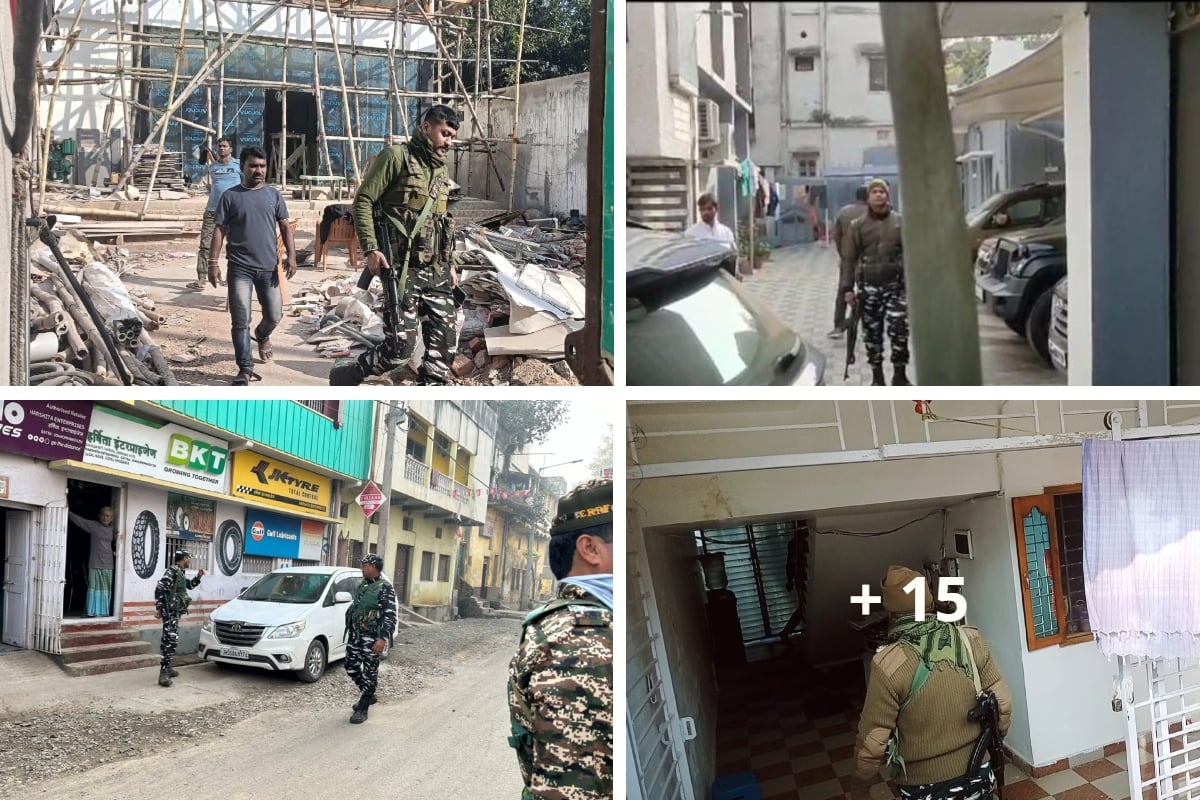 PHOTOS: Raid at the places of many people including CM Hemant's press advisor Pintu, see ED raid in Jharkhand in pictures