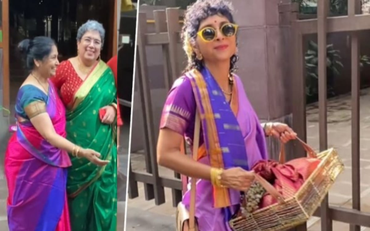 Kiran Rao was seen in Nauvari saree in Ira Khan's Haldi, know what is the specialty of the 9 meter saree.