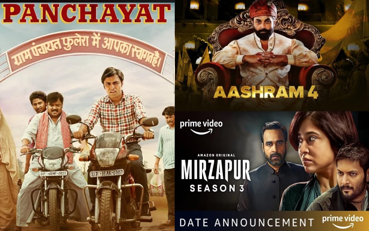 From Panchayat 3 to Aashram 4, these tremendous web series will be released on OTT, note down the date and time.