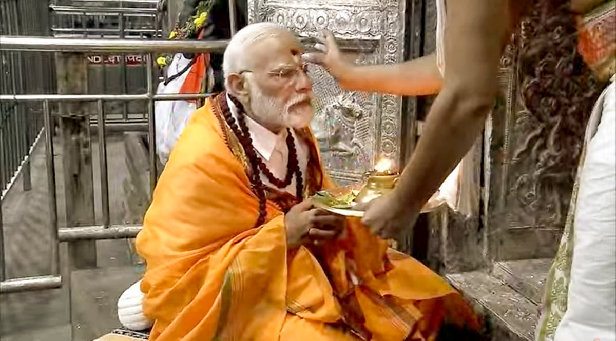 PHOTOS: PM Modi reached Rameshwaram before the consecration of Ram temple, took a dip at 'Agni Tirtha' shore.