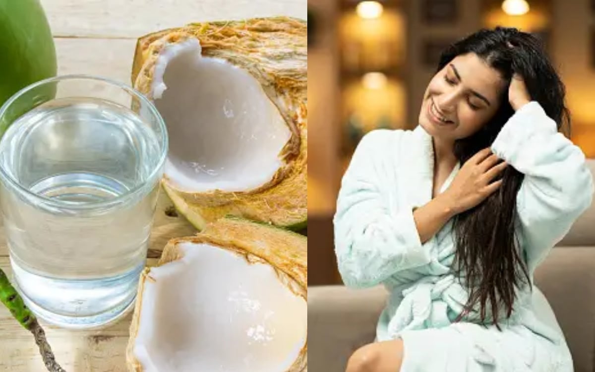 Are split ends and falling hair scaring you?  Coconut water hairwash will rejuvenate, know more benefits