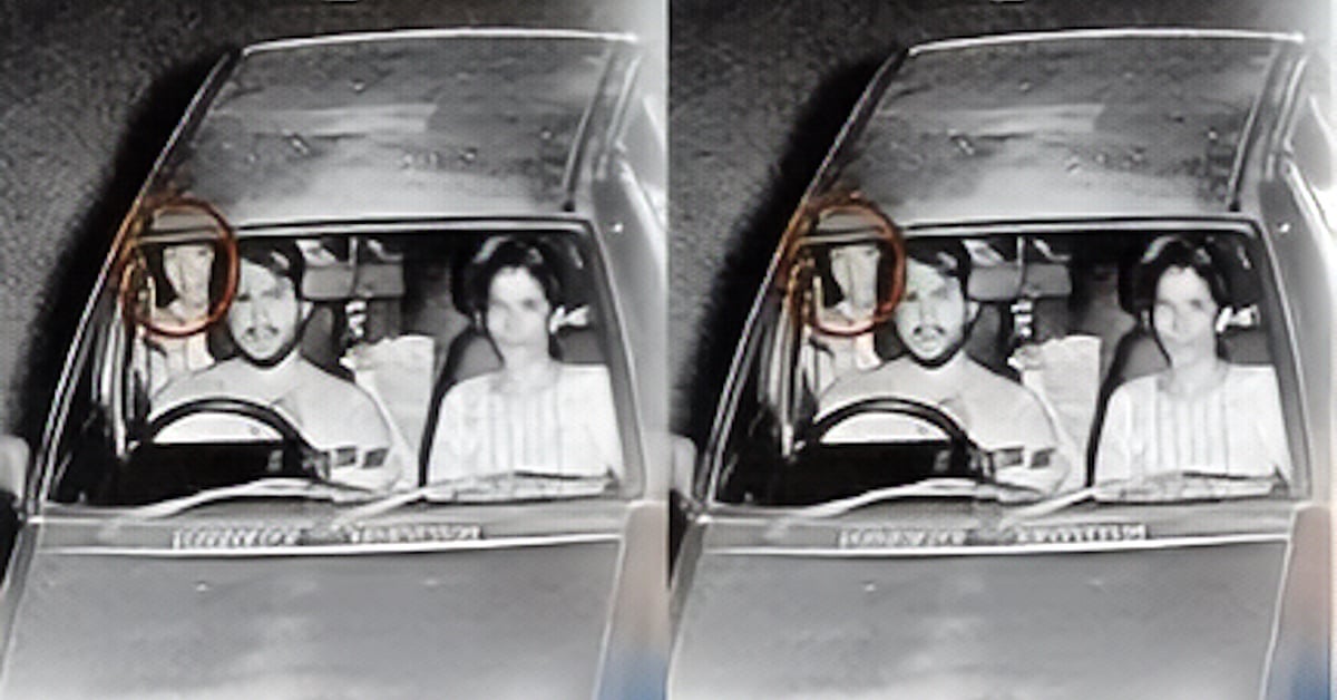 AI camera issued a challan of Maruti 800 and a 'ghost' was seen inside the car...!  Know what is the truth