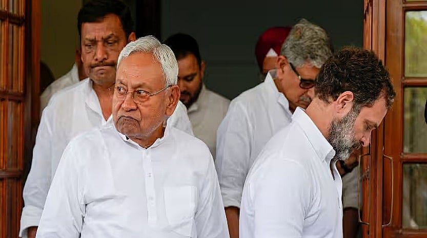 'All the work has been done by me..' Nitish Kumar attacked Tejashwi Yadav and Rahul Gandhi, know what the CM said..