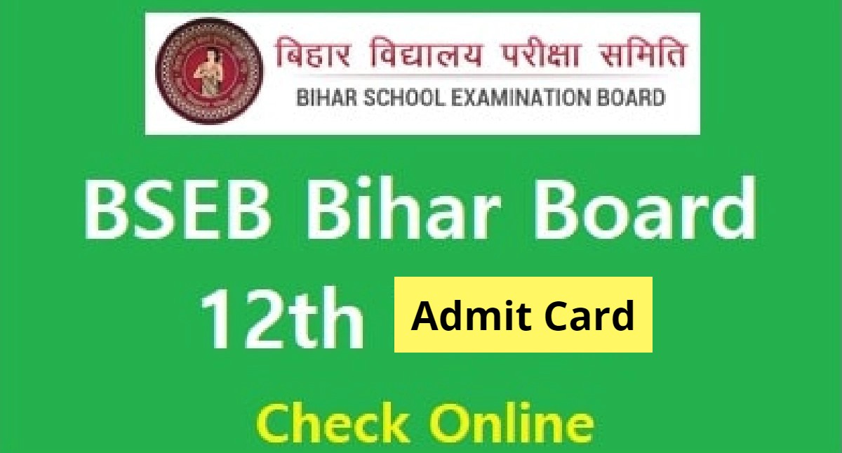 BSEB Inter Admit Card 2024: Bihar Board Class 12th Admit Card released, download from here