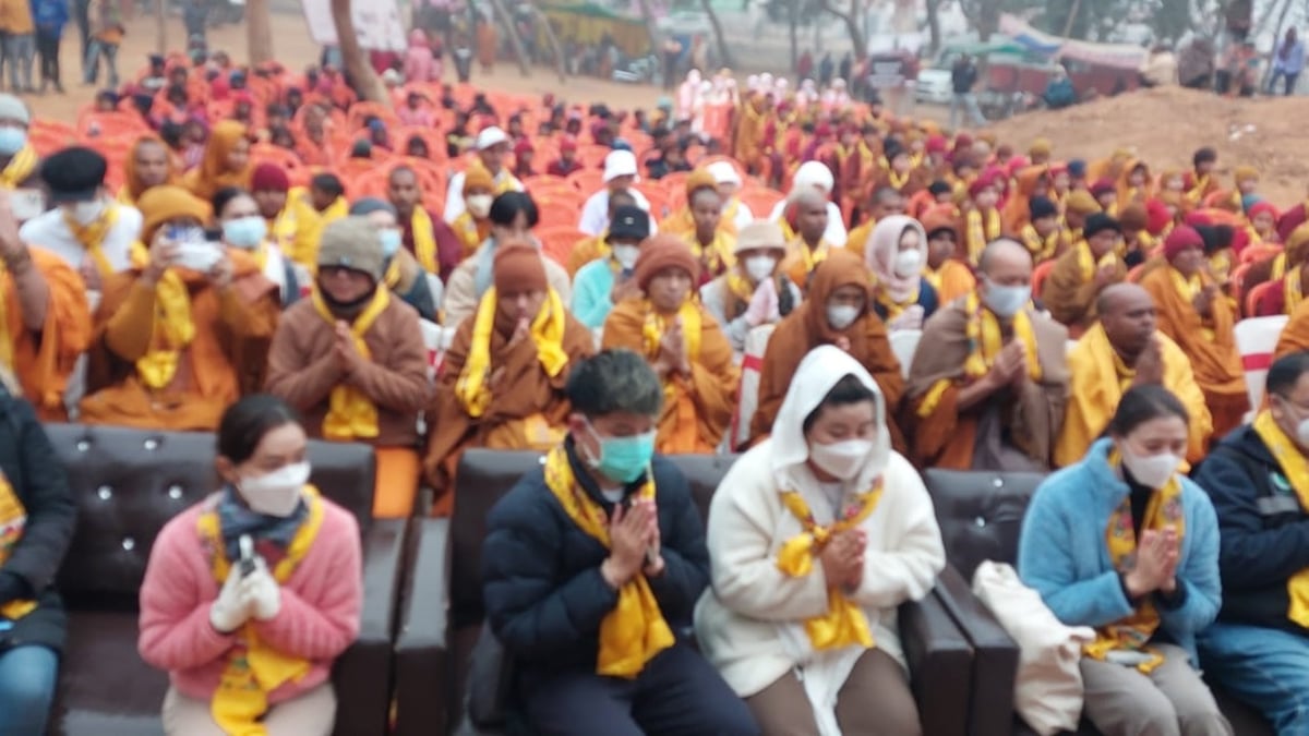 Bihar: Buddhist festival organized in Bodh Gaya, Buddhist devotees from many countries took out Gyan Yatra, know the recognition