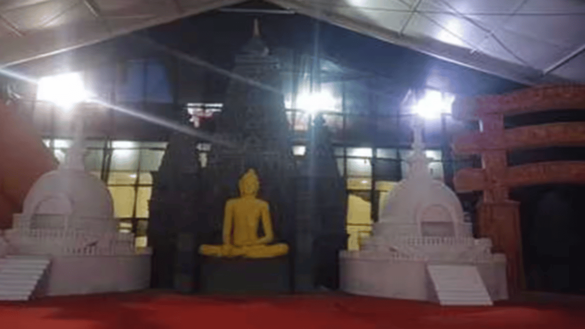 Bihar: International Buddhist Festival begins today, Bodh Gaya decorated like a bride, artists from abroad will also participate.