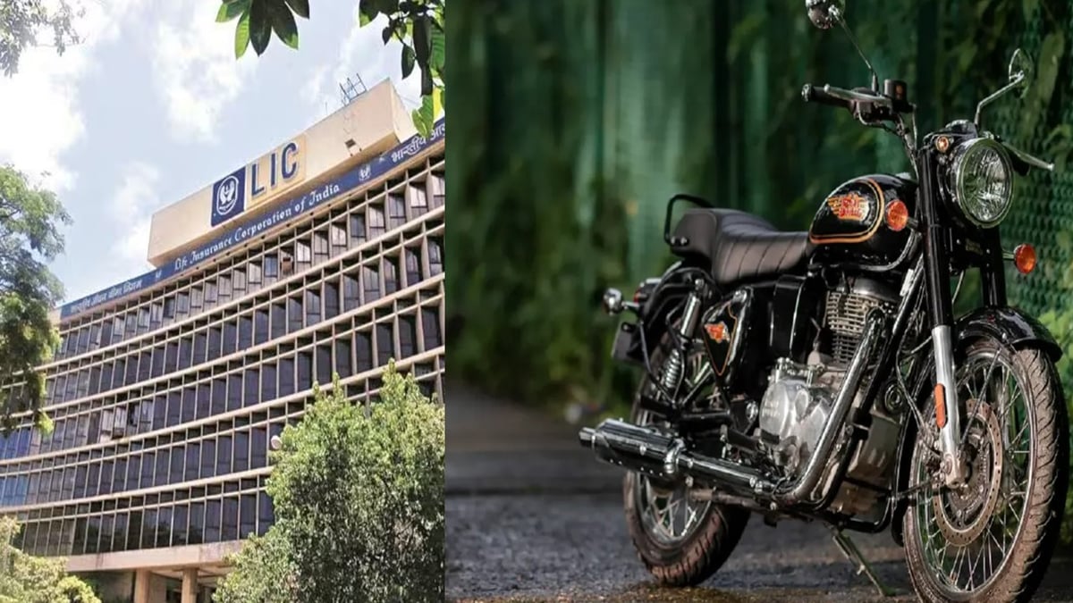 Bullet maker Eicher Motors and LIC received such notice, share prices fell simultaneously