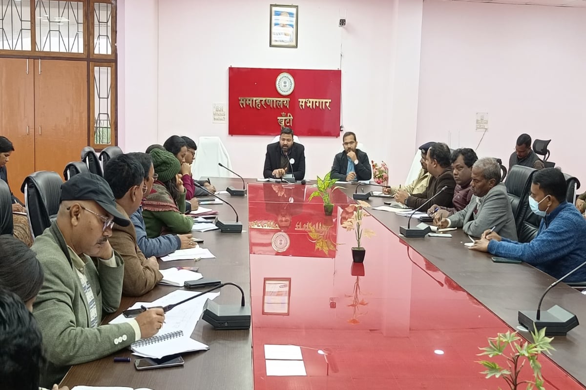 Chief Minister will come to Torpa on January 23, Deputy Commissioner held a meeting regarding preparations