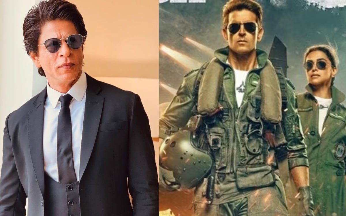 Fighter: Shahrukh Khan breaks silence on the success of Fighter!  Said about Hrithik Roshan's film - Villain's look and stunts...