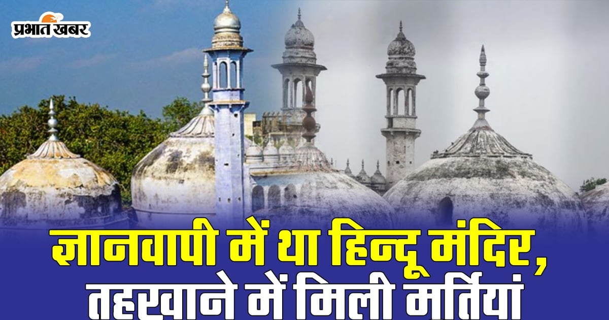 Gyanvapi Survey Report: Evidence of temple found in Gyanvapi Mosque, idols of God found in ASI survey