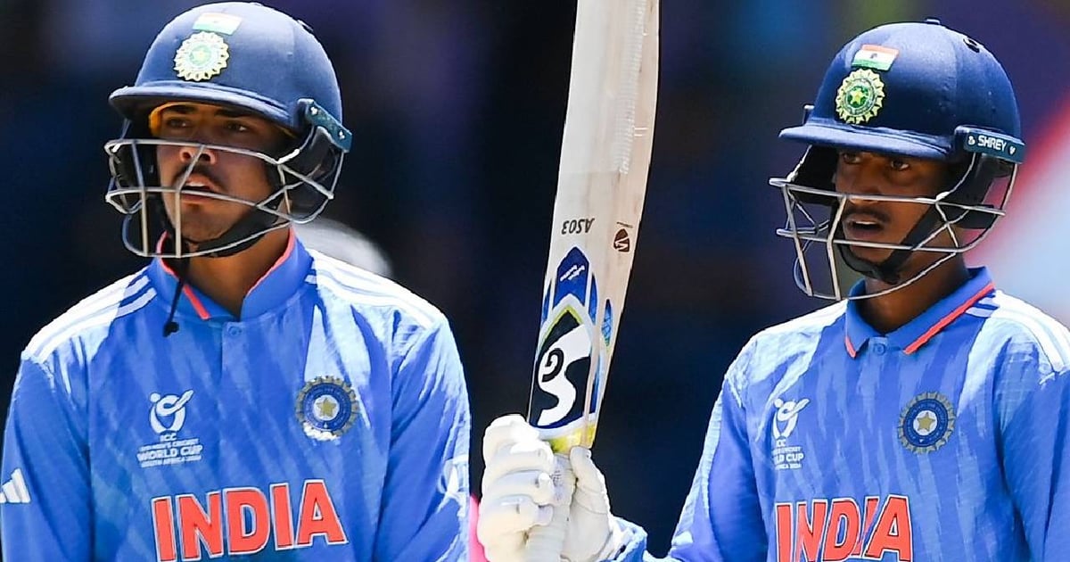 IND vs BAN U-19 World Cup: India set a target of 252 runs for Bangladesh, Adarsh ​​and Uday scored fifties