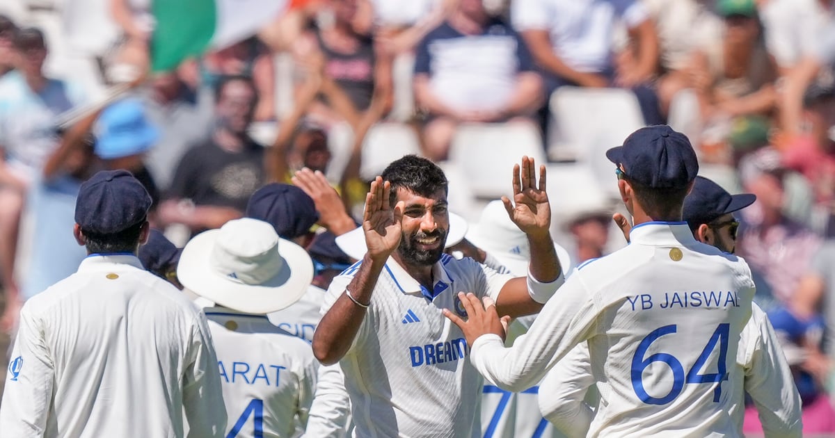 IND vs SA Test: After Mohammad Siraj, Bum Bum Bumrah shines, took 5 wickets